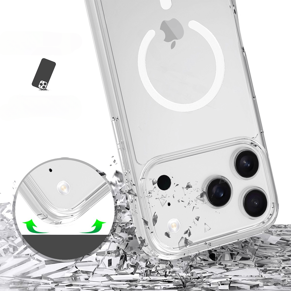 iPhone 17 Pro Max  - JT Pankow Clear MagSafe