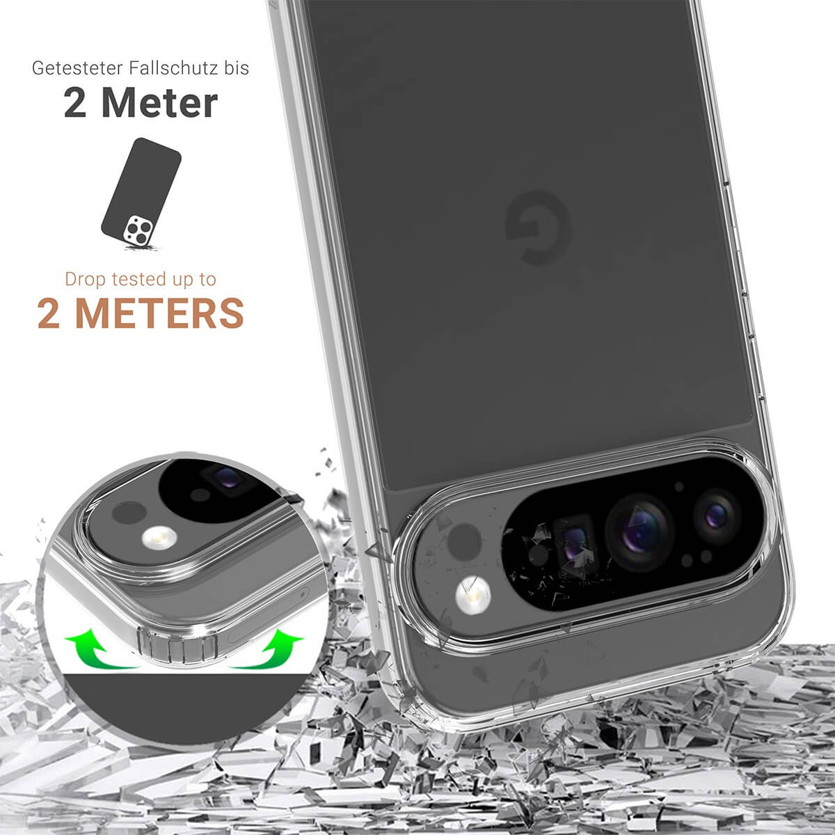 Google Pixel 10 / Pixel 10 Pro - Coque JT Pankow Clear
