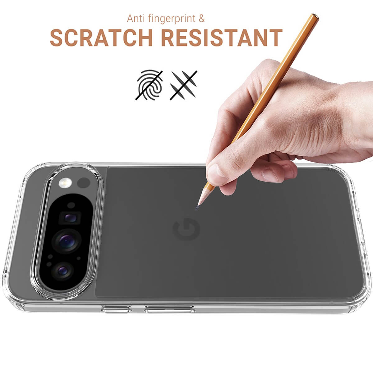 Google Pixel 10 / Pixel 10 Pro - Coque JT Pankow Clear