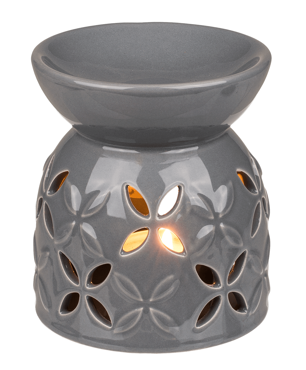 Set di 2 lampade aromatiche in ceramica