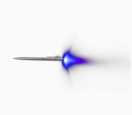2Stk. Geheimstift mit UV-Licht Spy Pen