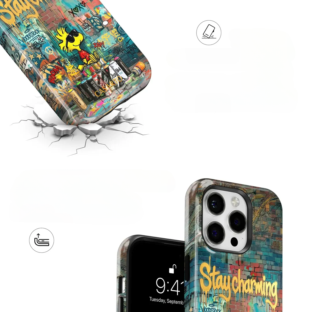 Cover-Discount iPhone 18 Pro Max / iPhone 17 Pro Max Casarto Handyhülle mit MagSafe Cool Bird.