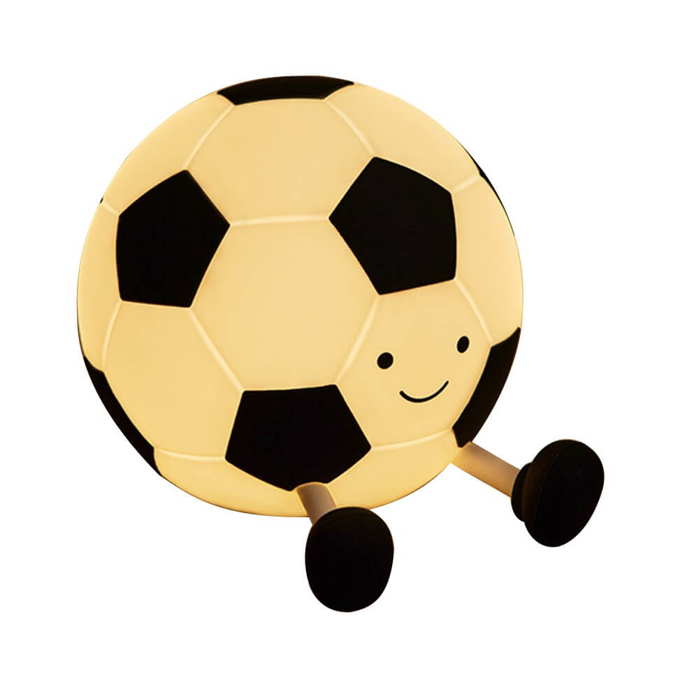 Fussball LED Nachtlicht aus Silikon