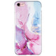 soft rubber case rose marble