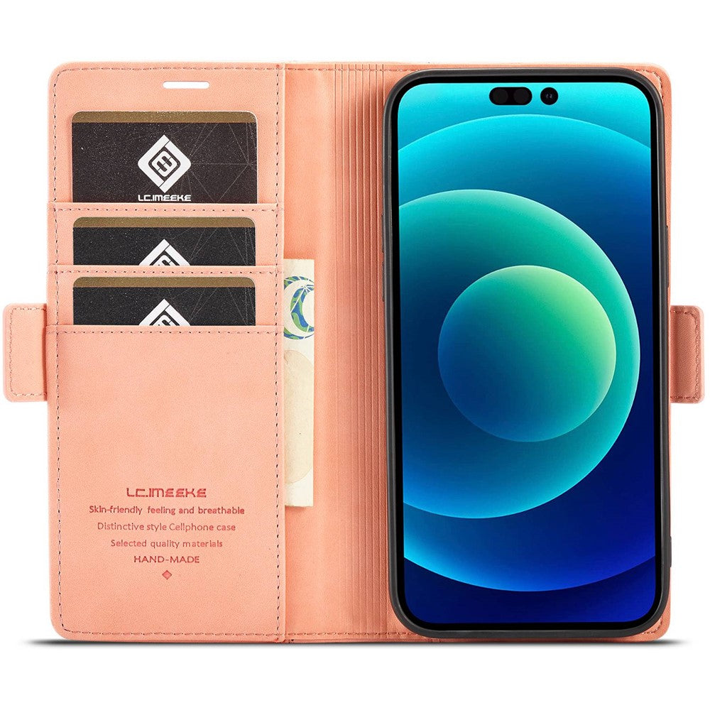 custodia iPhone 14 Pro Max - Custodia Stand Flip rosa