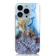 silicone rubber case blue marble
