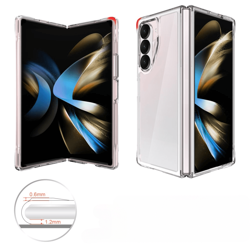Galaxy Z Fold6 - Silicone Rubber Case Transparent