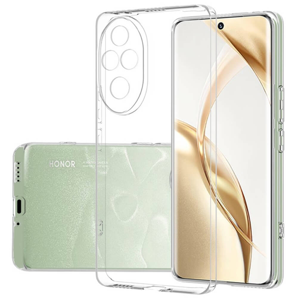 HONOR 200 - Silicone Rubber Case transparent