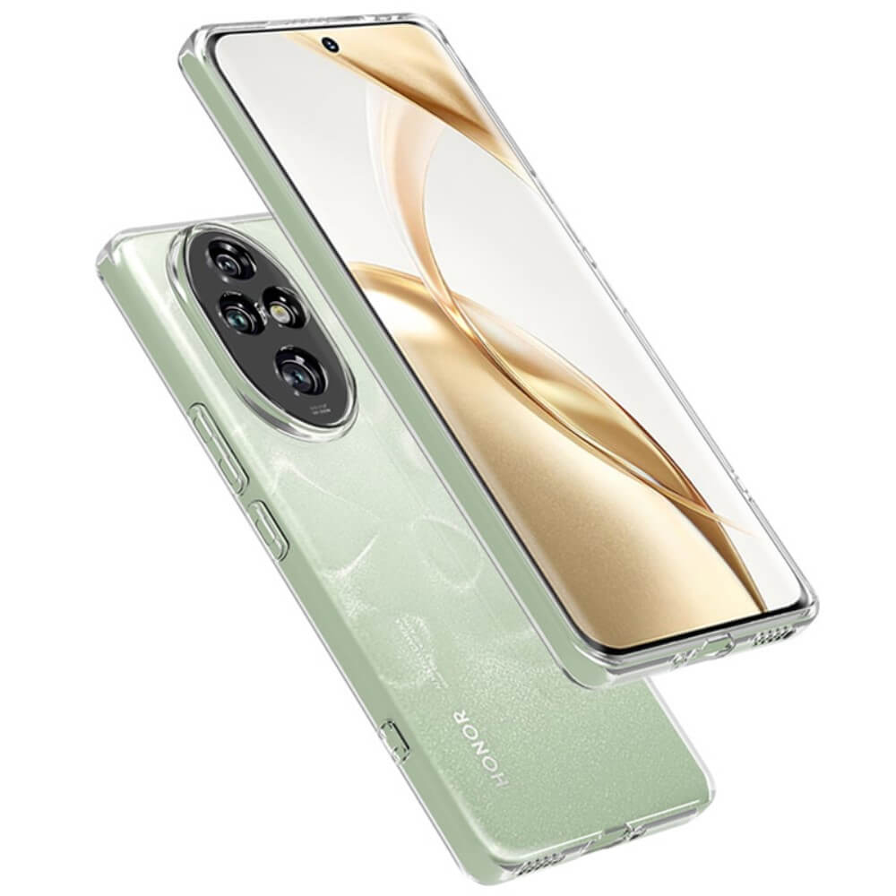 HONOR 200 - Silikon Gummi Case transparent