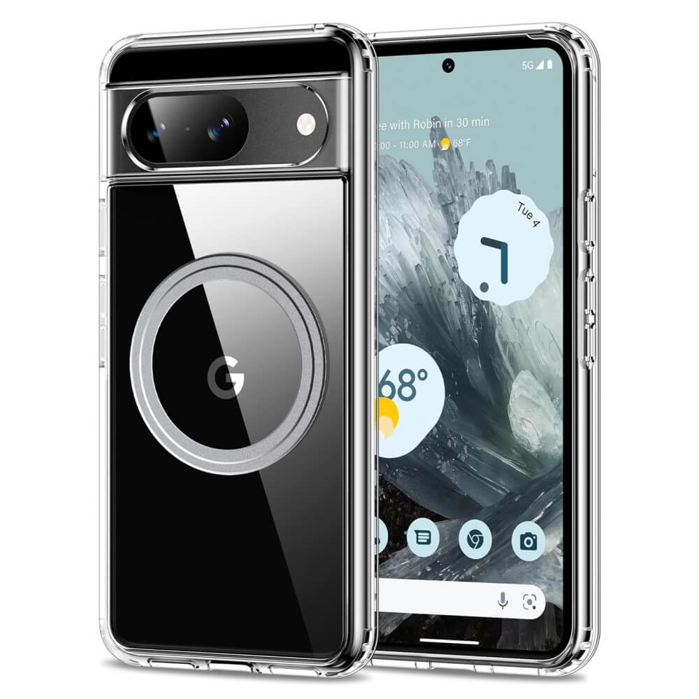 Google Pixel 9 / 9 Pro - Protective Acrylic Phone Case with Magnet