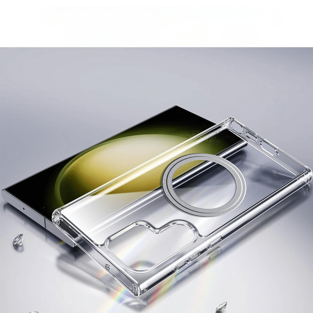 Galaxy S24 Ultra - Protective Acrylic Phone Case with Magnet