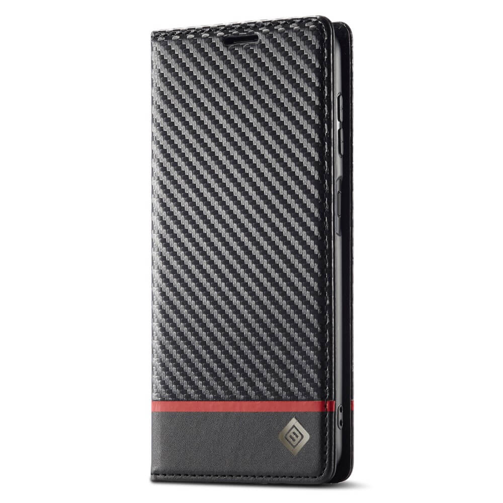 Galaxy S24 FE - LC.IMEEKE Custodia Carbon Fiber