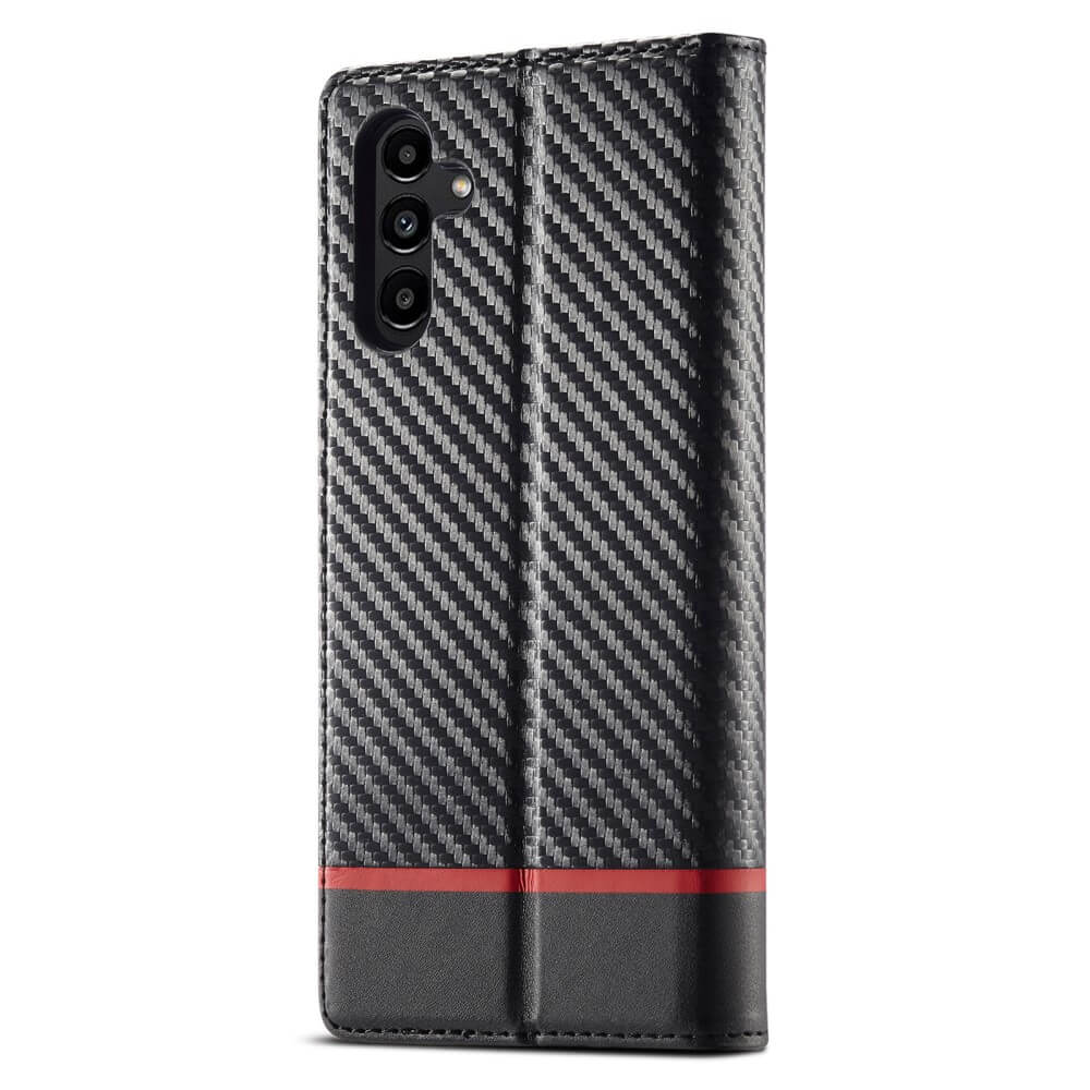 Galaxy S24 FE - LC.IMEEKE Custodia Carbon Fiber