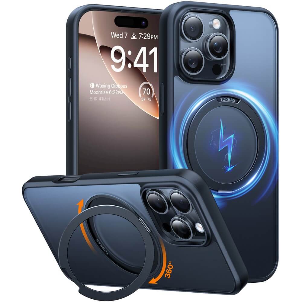 iPhone 16 Pro - TORRAS Ostand O1 Guardian Series