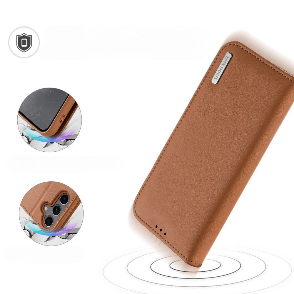 Galaxy S25 - DUX DUCIS HIVO Etui Tasche mit RFID-Schutz