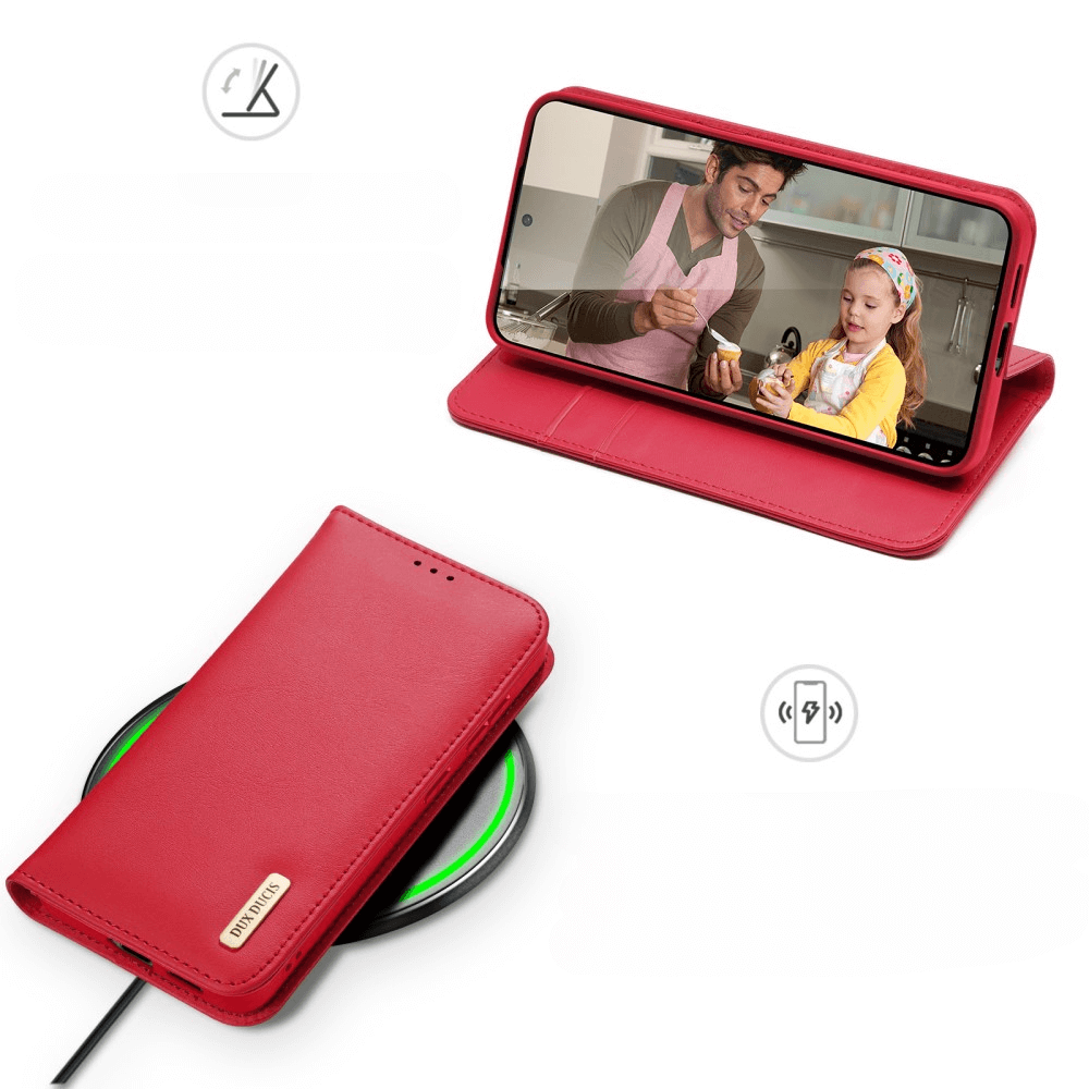 Galaxy S25 - DUX DUCIS HIVO Etui Tasche mit RFID-Schutz