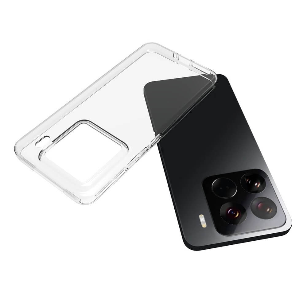 Xiaomi 15 Pro - Silikon Gummi Case transparent