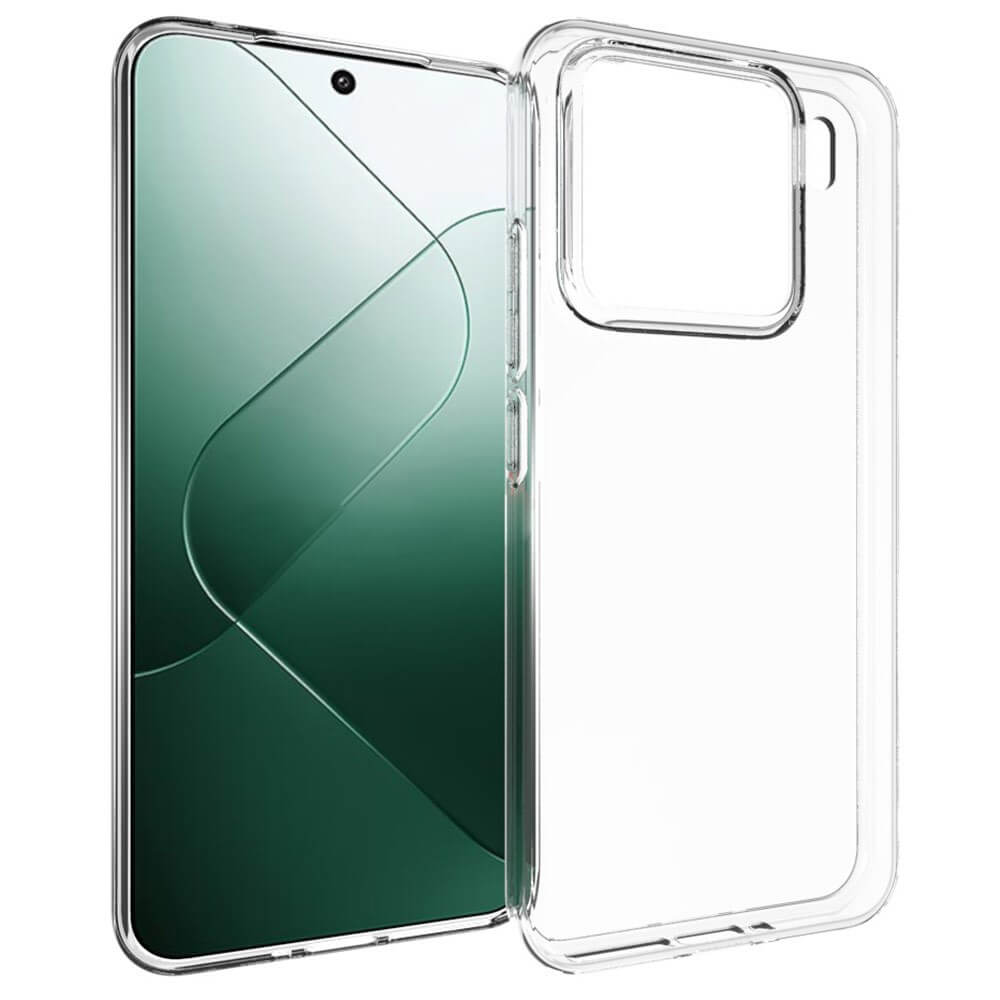 Xiaomi 15 - Silikon Gummi Case transparent