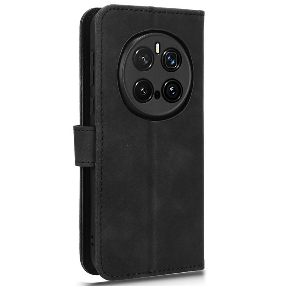 HONOR Magic7 Pro - Solide Leder Etui Hülle