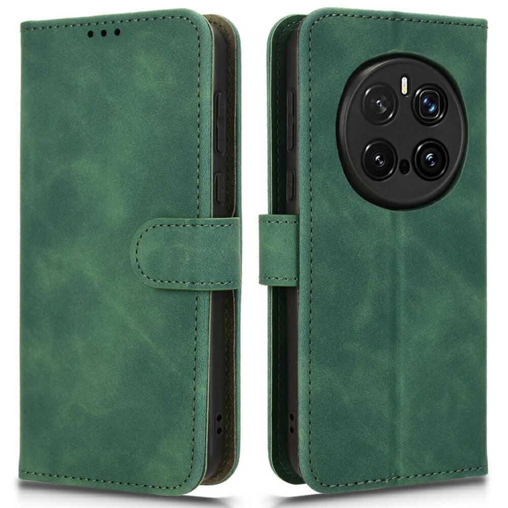 HONOR Magic7 Pro - Solide Leder Etui Hülle