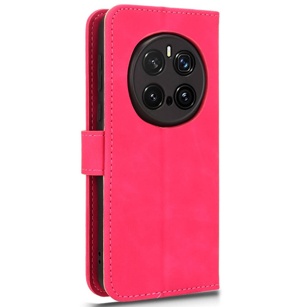 HONOR Magic7 Pro - Solide Leder Etui Hülle