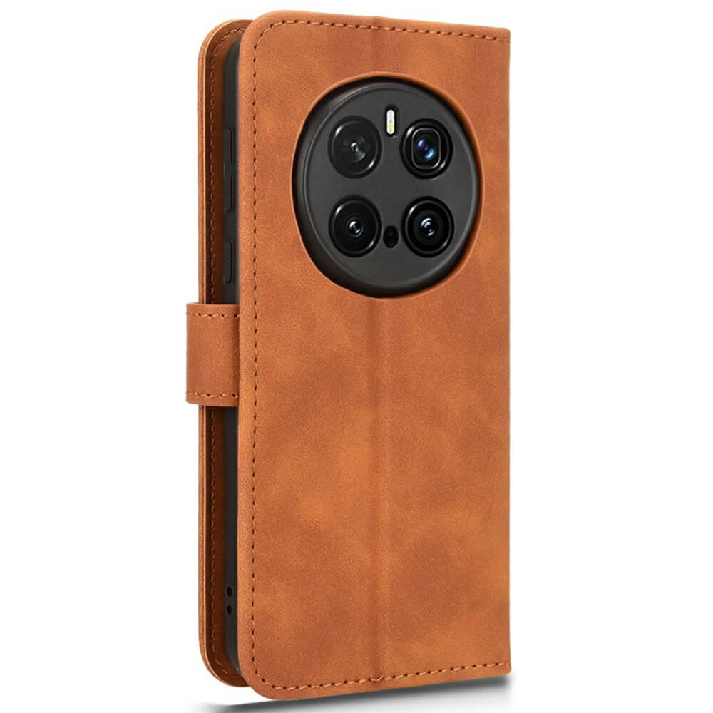 HONOR Magic7 Pro - Solide Leder Etui Hülle
