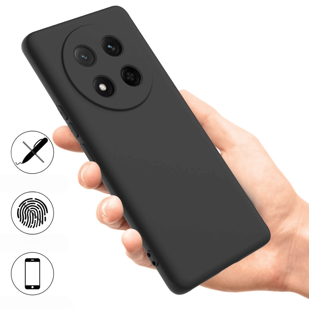HONOR Magic7 Lite - Silikon Gummi Hülle mit Riemen