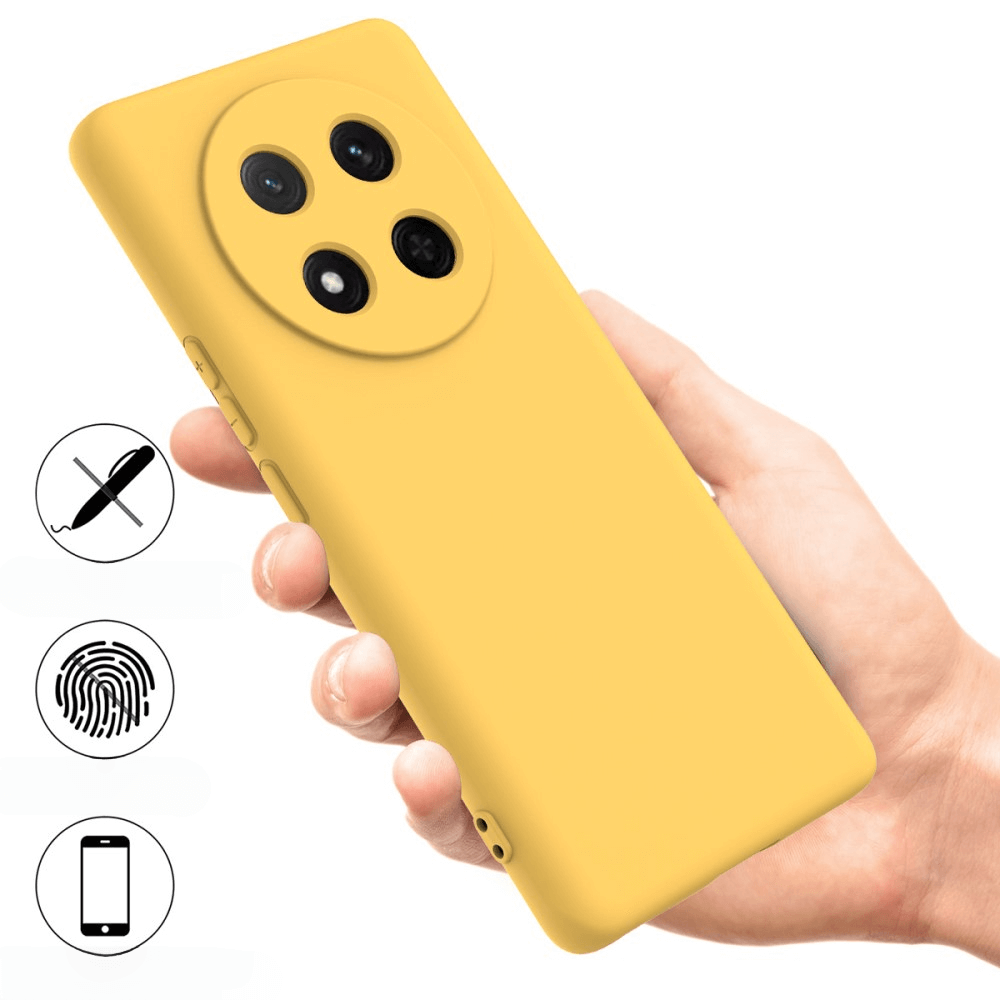 HONOR Magic7 Lite - Silikon Gummi Hülle mit Riemen