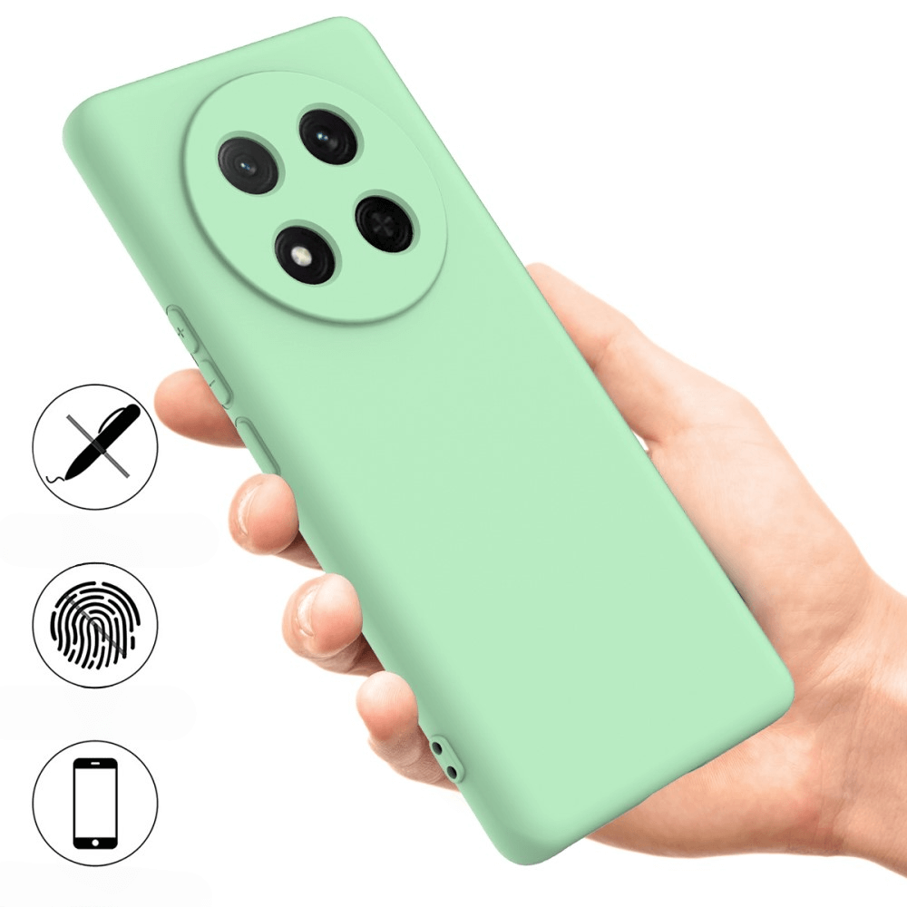 HONOR Magic7 Lite - Silikon Gummi Hülle mit Riemen