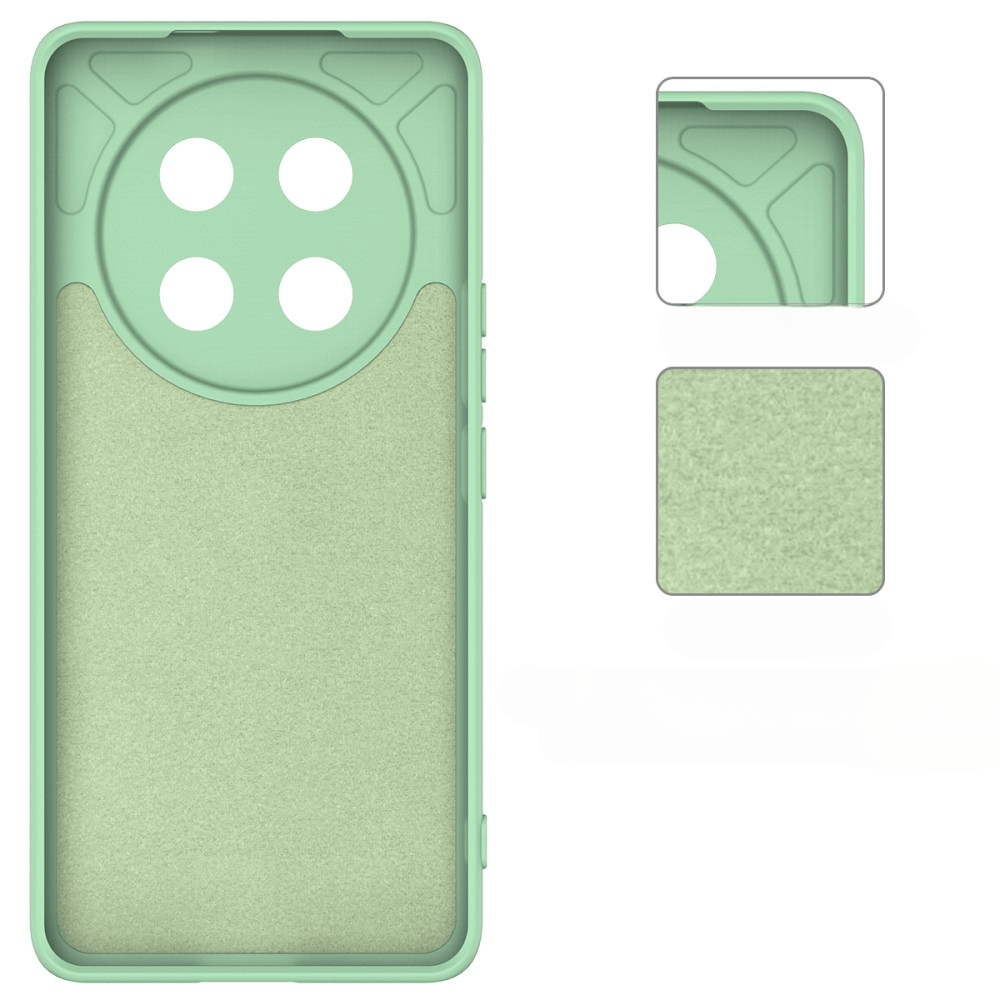 HONOR Magic7 Lite - Silikon Gummi Hülle mit Riemen