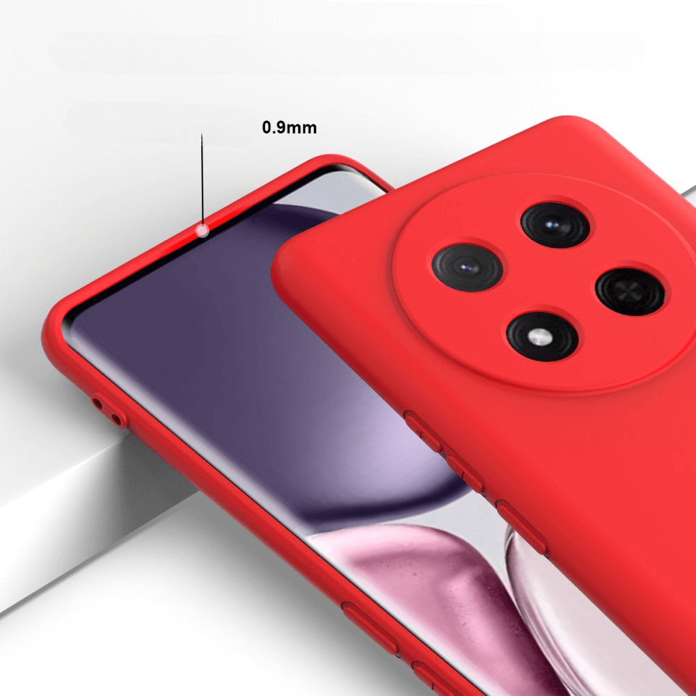 HONOR Magic7 Lite - Silikon Gummi Hülle mit Riemen