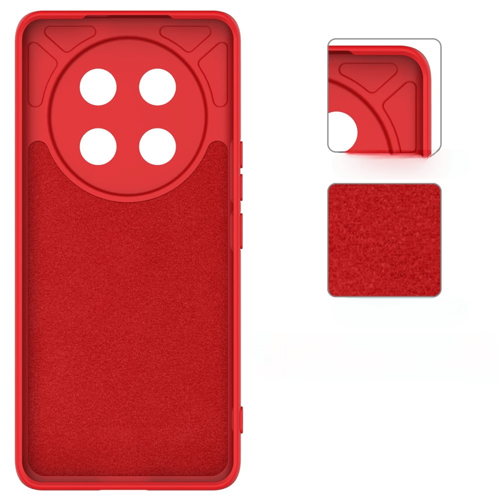 HONOR Magic7 Lite - Silikon Gummi Hülle mit Riemen