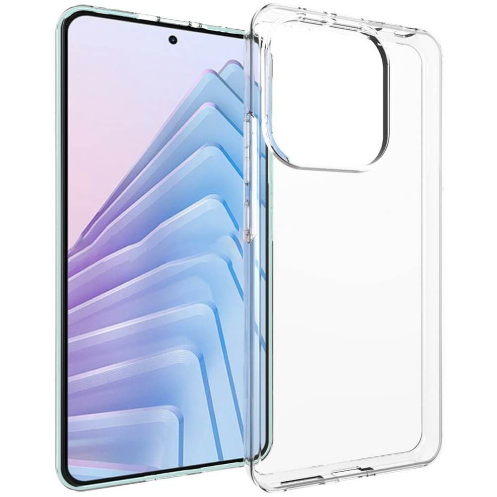 Xiaomi Redmi Note 14 4G - Silikon Gummi Case transparent