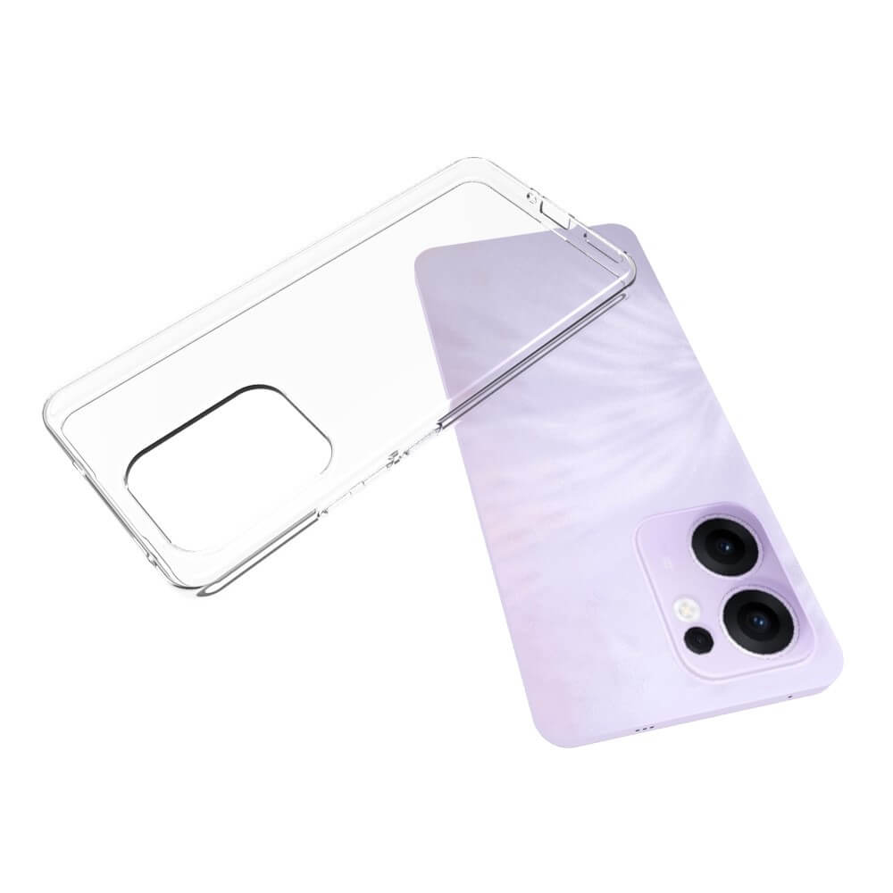 OPPO Reno13 F - Silicone Rubber Case transparent