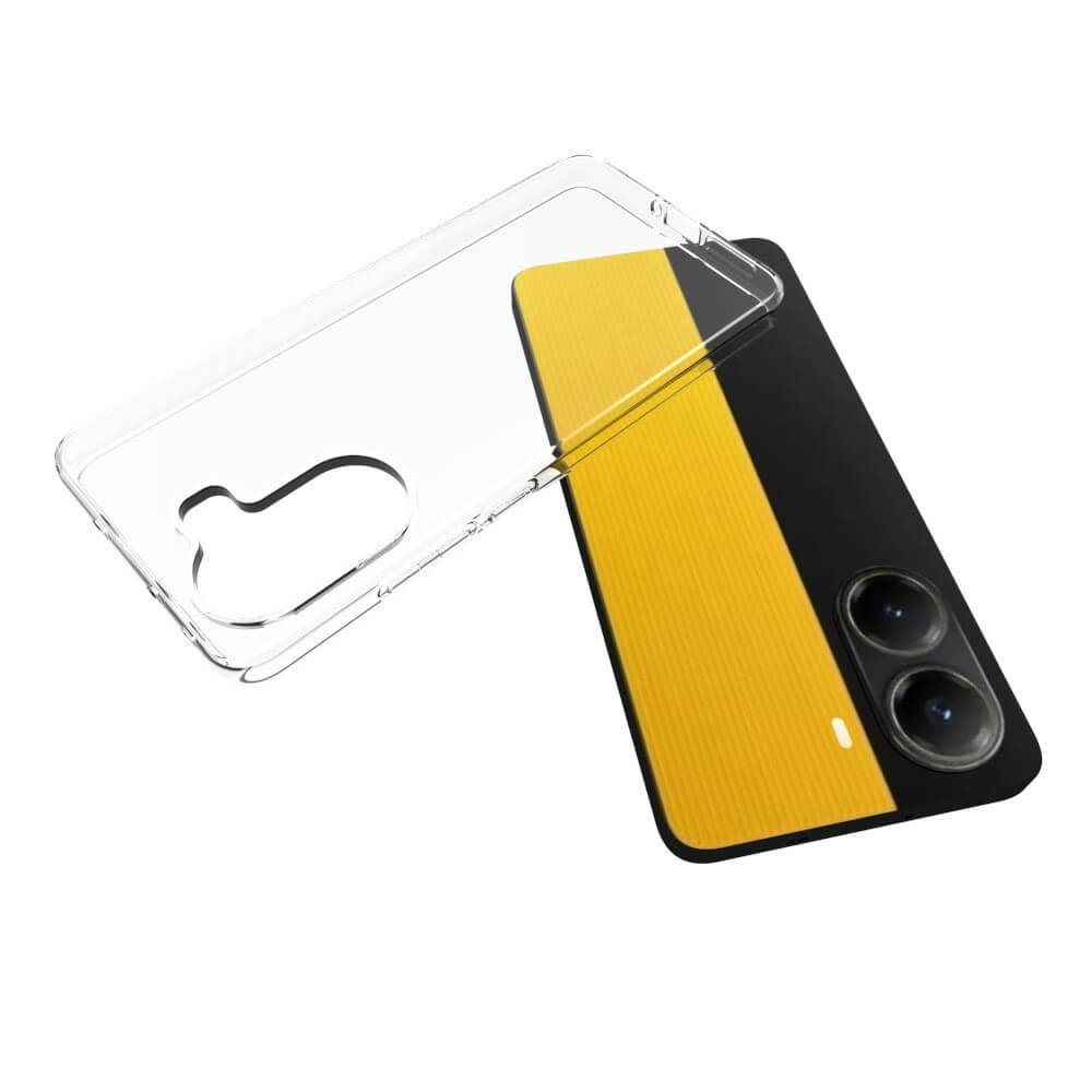 Xiaomi Poco X7 Pro - Silicone Rubber Case transparent