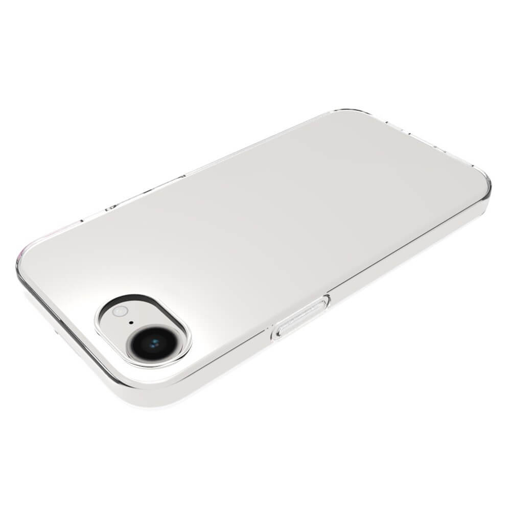 iPhone 17e / 16e - Coque en caoutchouc silicone transparente