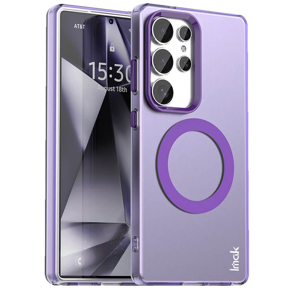 Galaxy S25 Ultra - Cover protettiva in acrilico con magnete