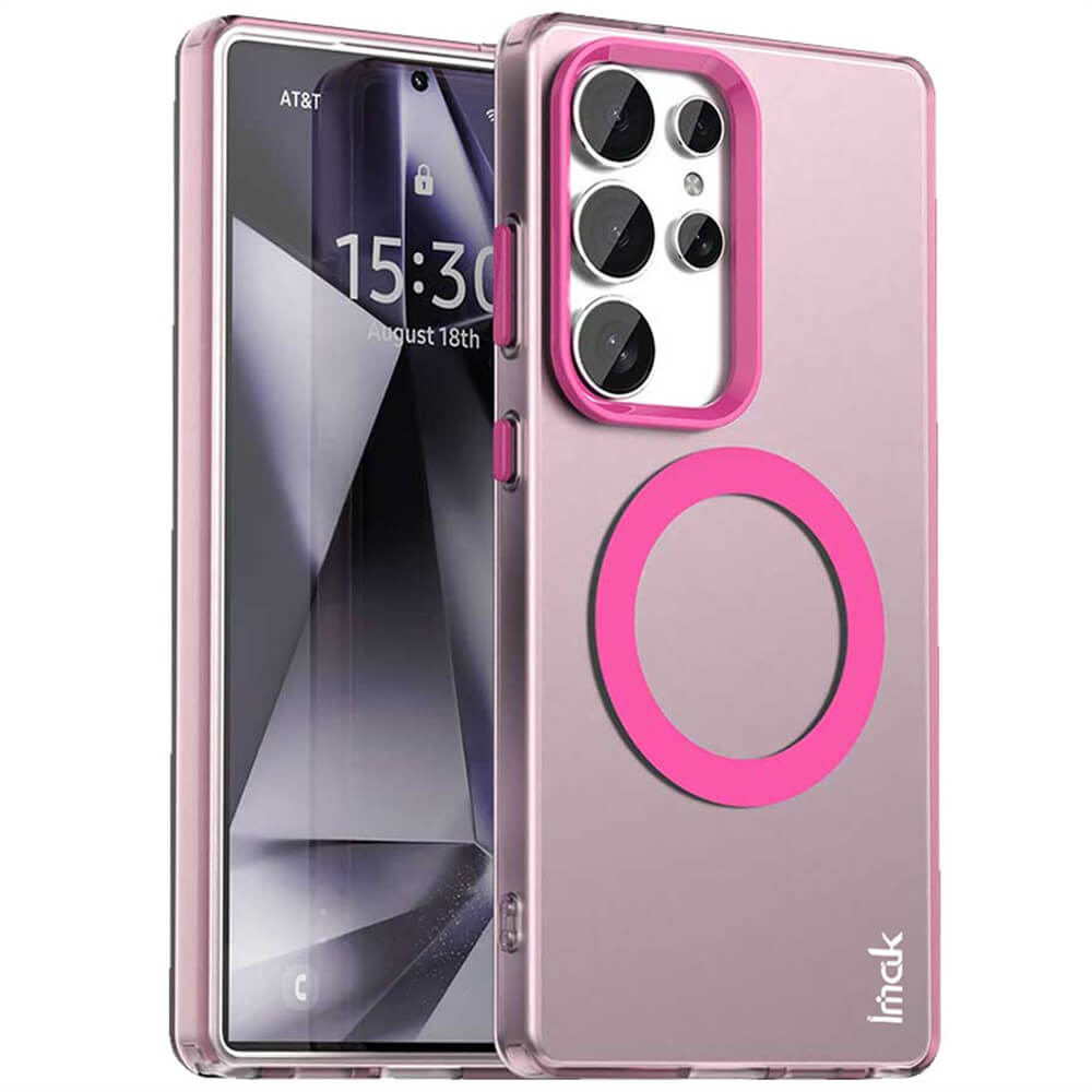 Galaxy S25 Ultra - Cover protettiva in acrilico con magnete