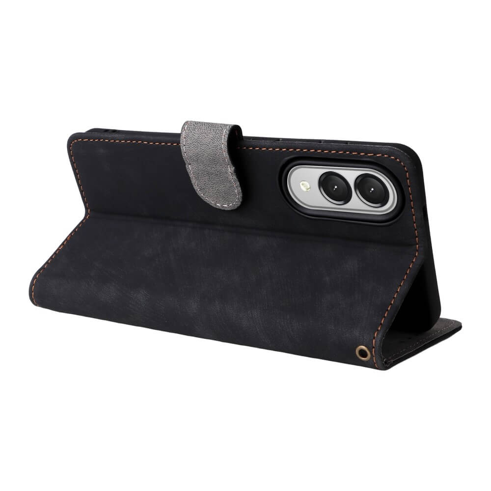 Galaxy S25 Edge - Leather case with RFID blocker