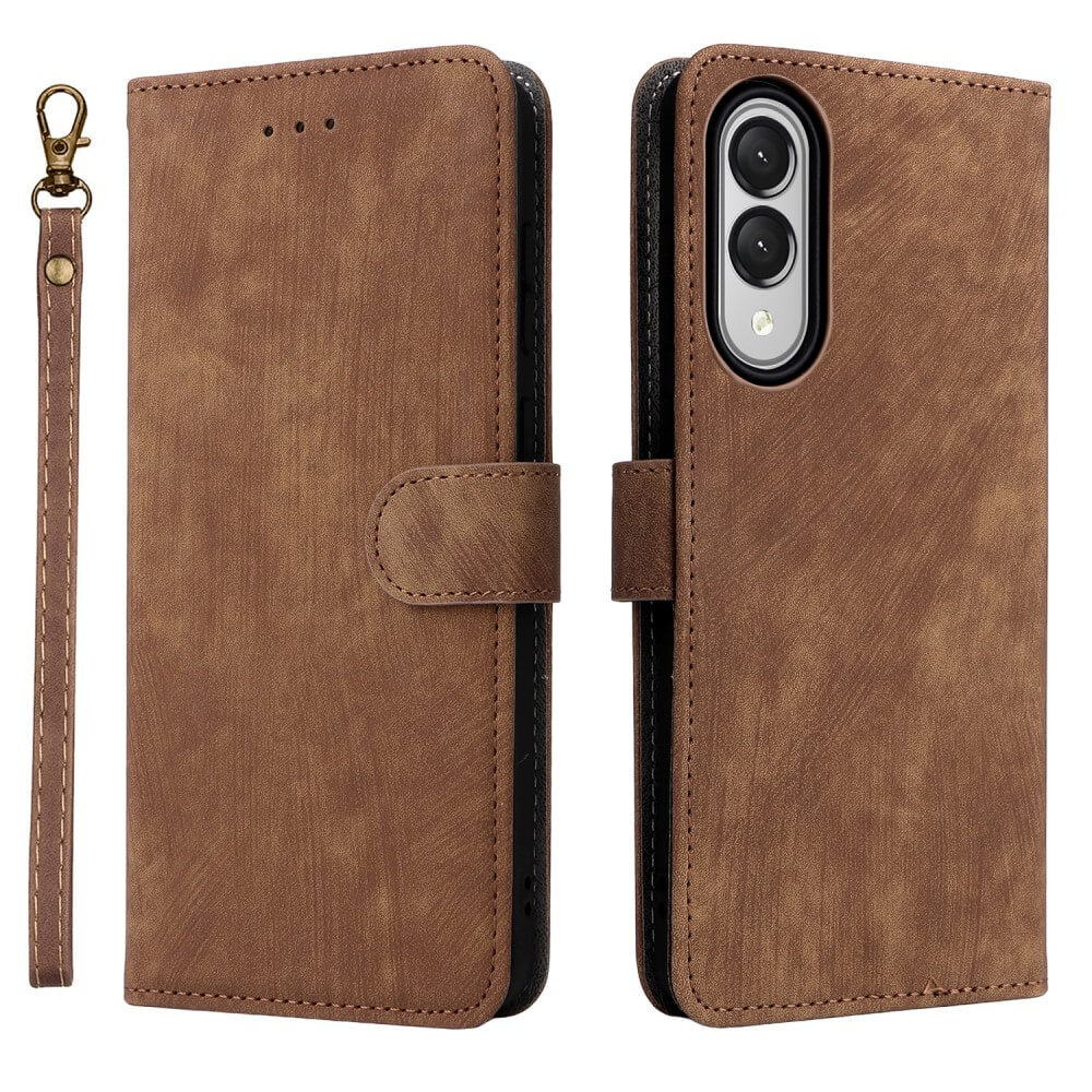 Galaxy S25 Edge - Leather case with RFID blocker