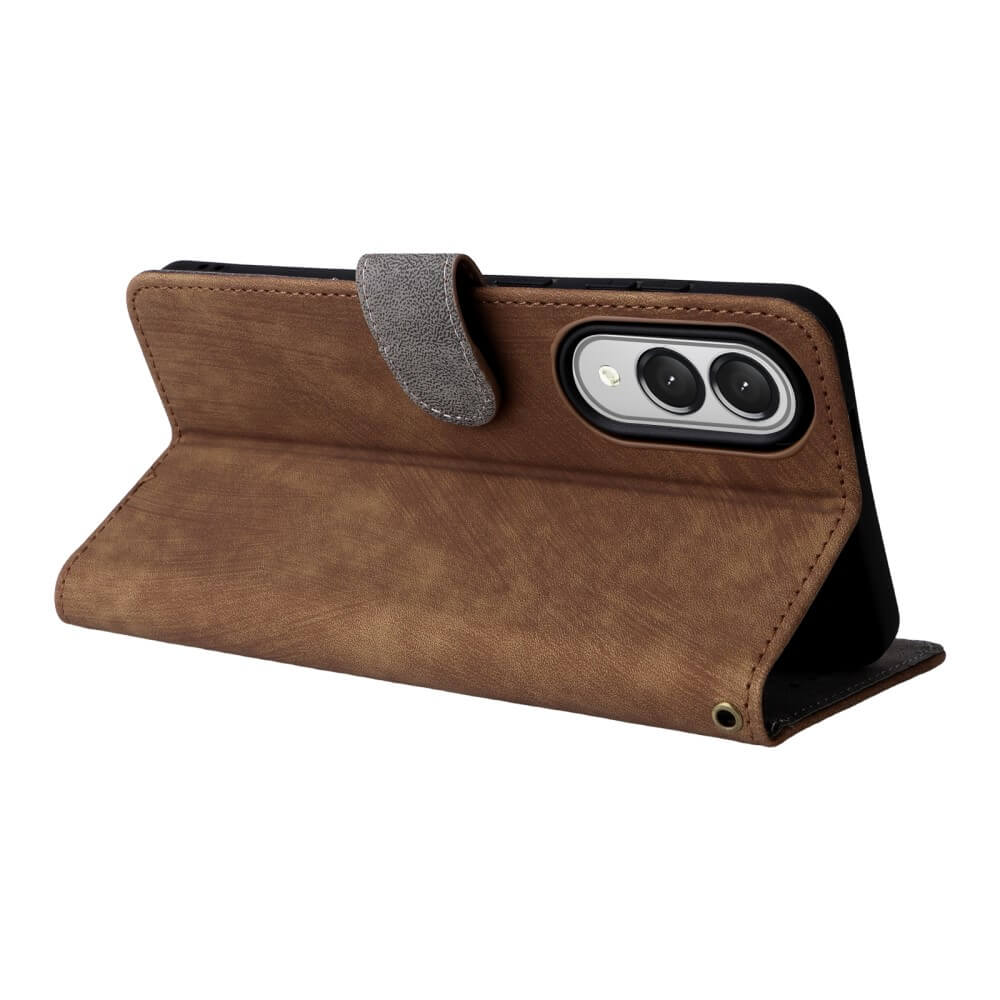 Galaxy S25 Edge - Leather case with RFID blocker