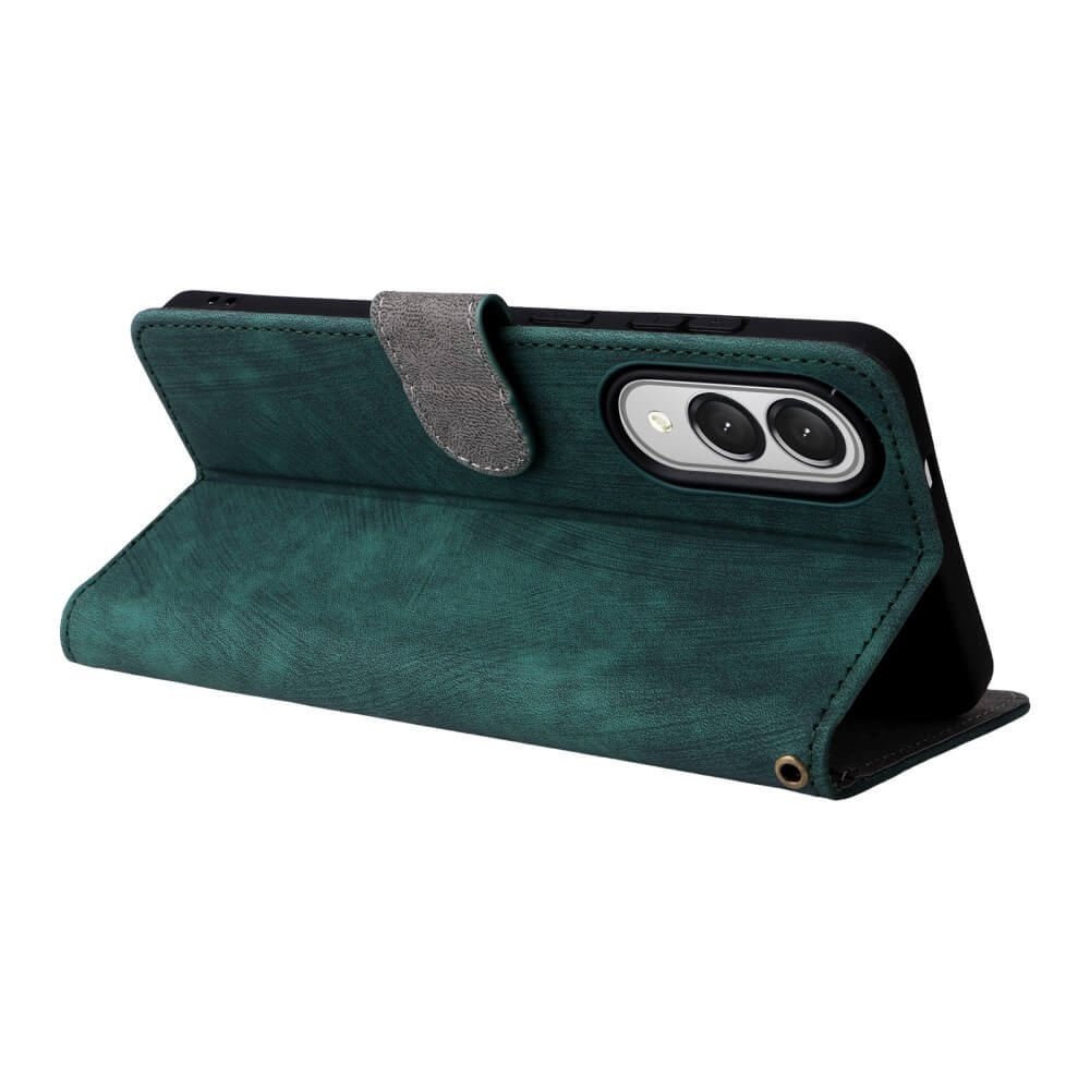 Galaxy S25 Edge - Leather case with RFID blocker