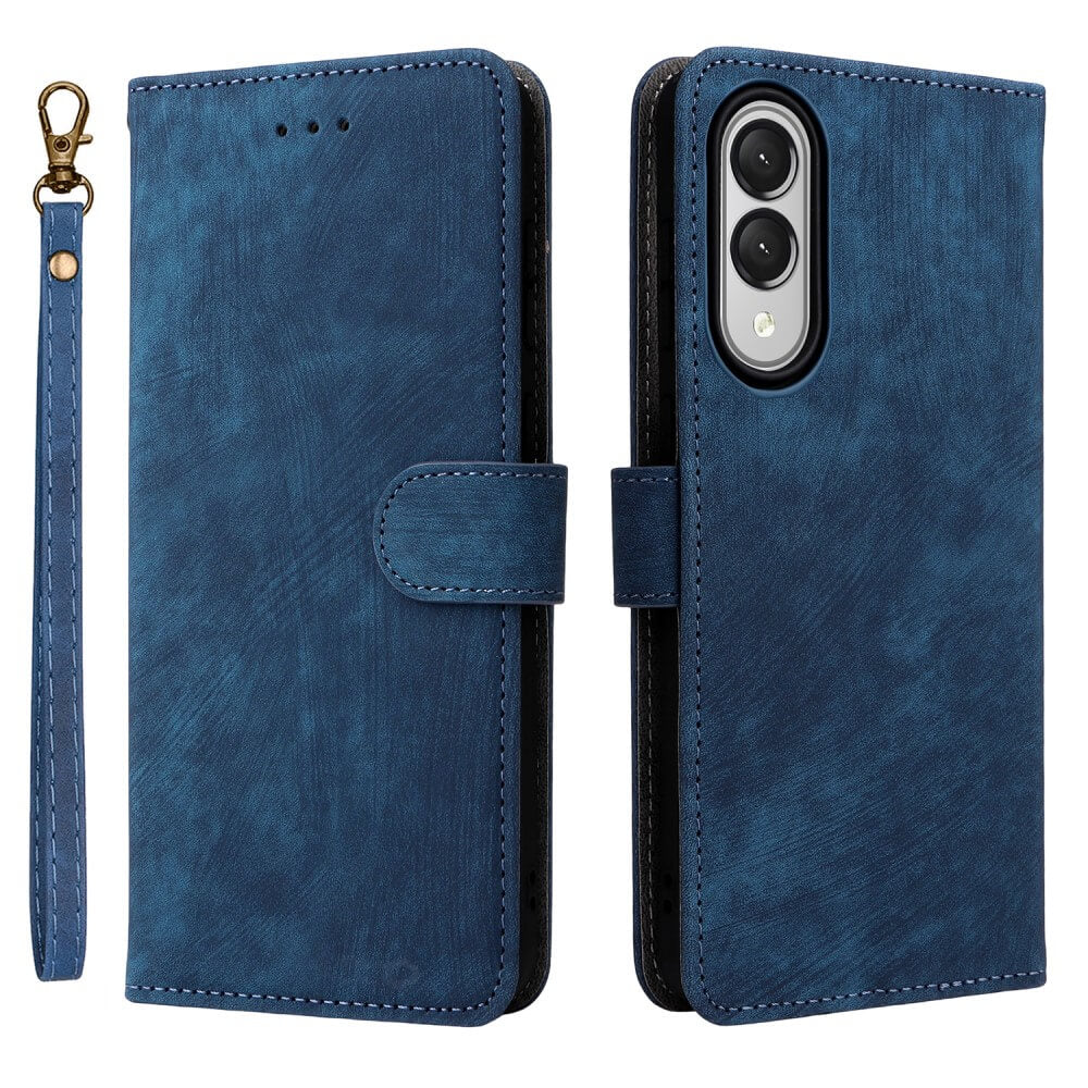 Galaxy S25 Edge - Leather case with RFID blocker
