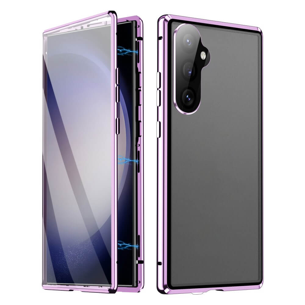 Galaxy S25  - Magnetische 360° Premium Schutzhülle mit Panzerglas