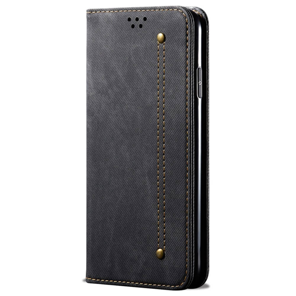 Xiaomi 15 Ultra - Flip Case in Jeans Stoff Optik