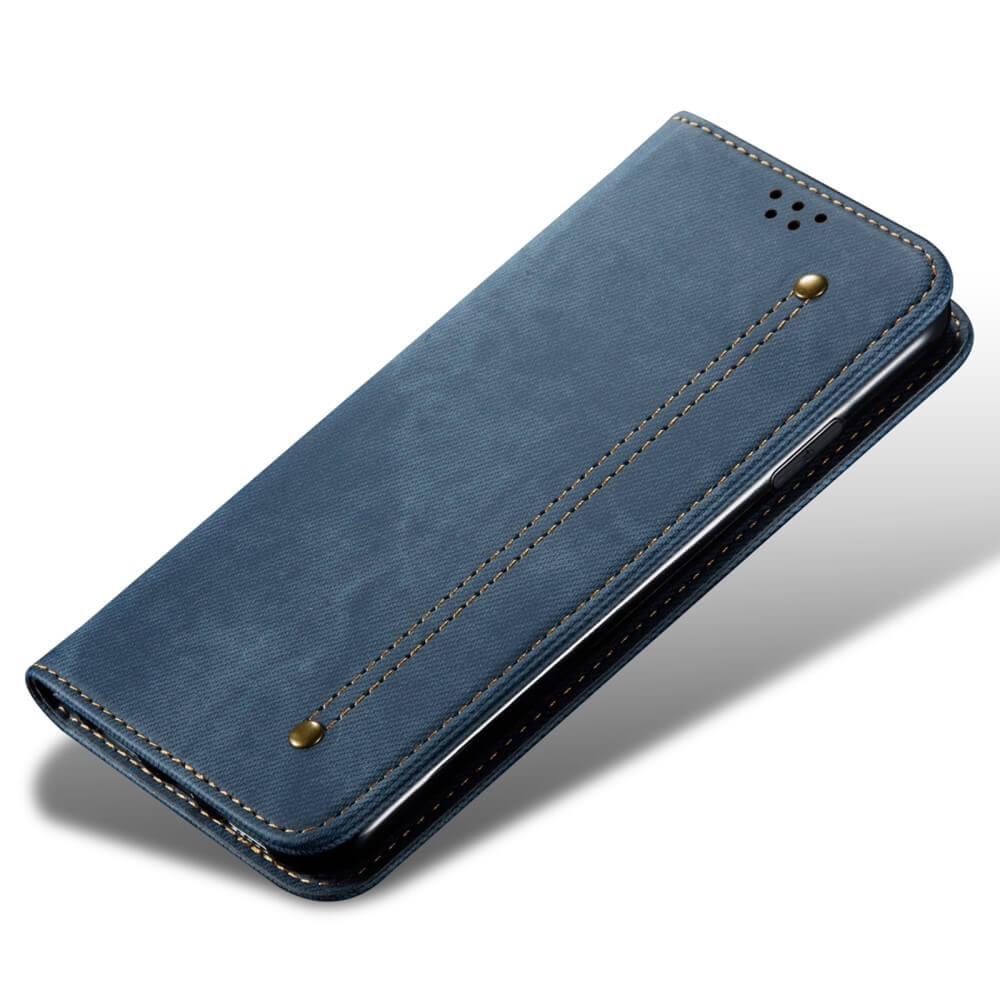Xiaomi 15 Ultra - Flip Case in Jeans Stoff Optik