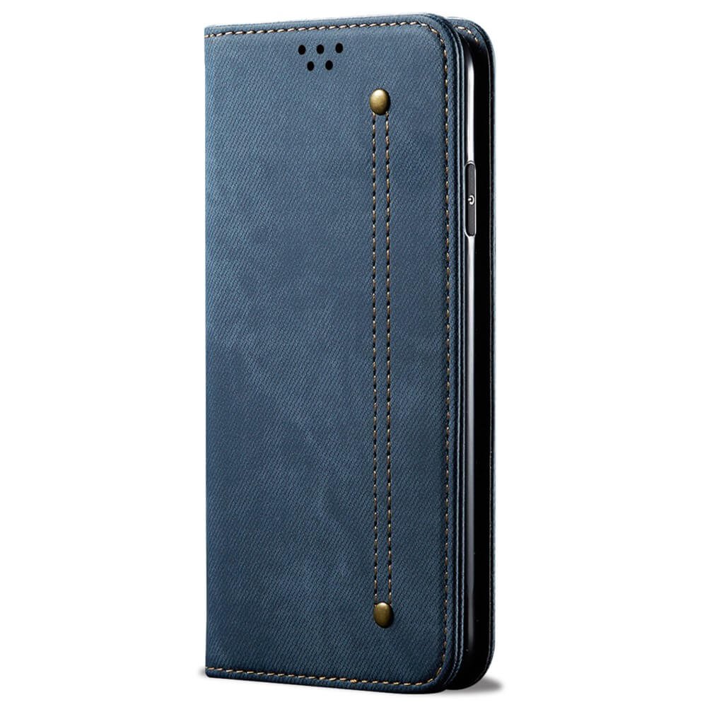 Xiaomi 15 Ultra - Flip Case in Jeans Stoff Optik