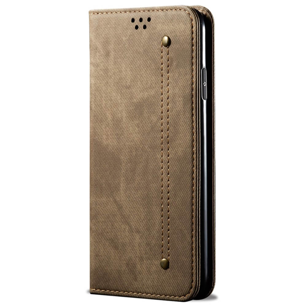 Xiaomi 15 Ultra - Flip Case in Jeans Stoff Optik