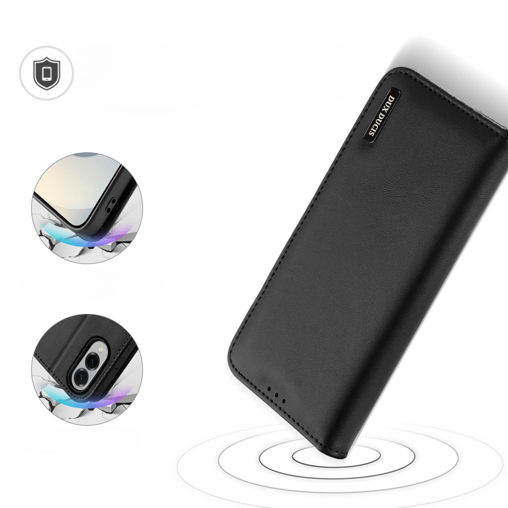 Galaxy S25 Edge - DUX DUCIS HIVO Etui Tasche mit RFID-Schutz