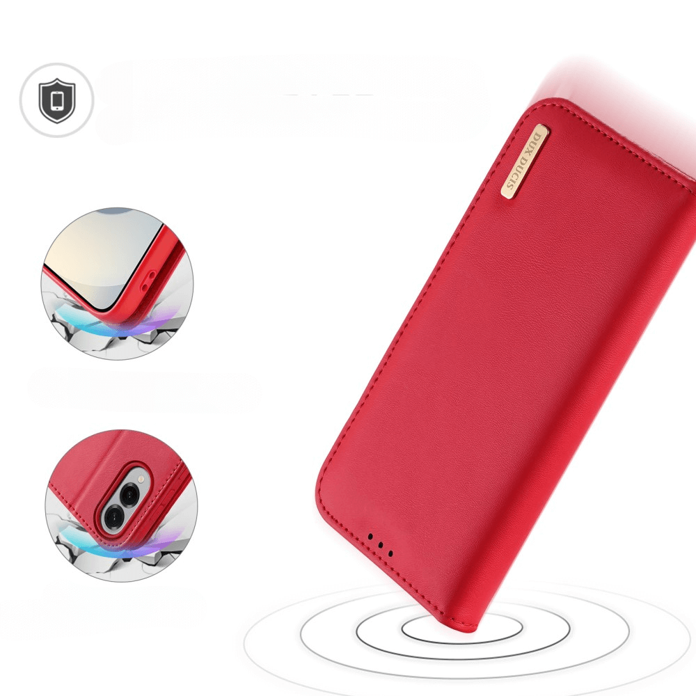 Galaxy S25 Edge - DUX DUCIS HIVO Etui Tasche mit RFID-Schutz